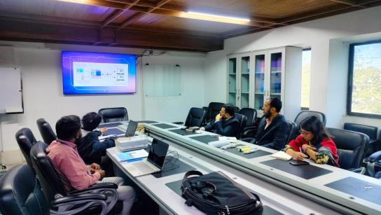 RP Biotech team and industry colleagues at a professional meeting